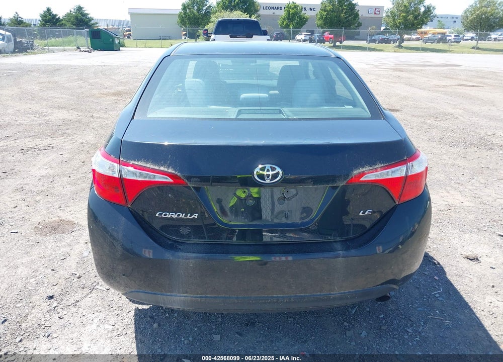 2015 TOYOTA COROLLA LE VIN: 2T1BURHE1FC245888