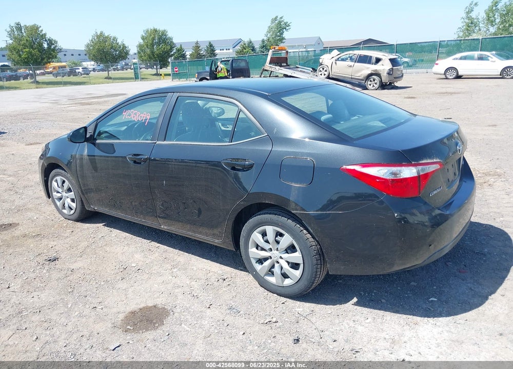 2015 TOYOTA COROLLA LE VIN: 2T1BURHE1FC245888
