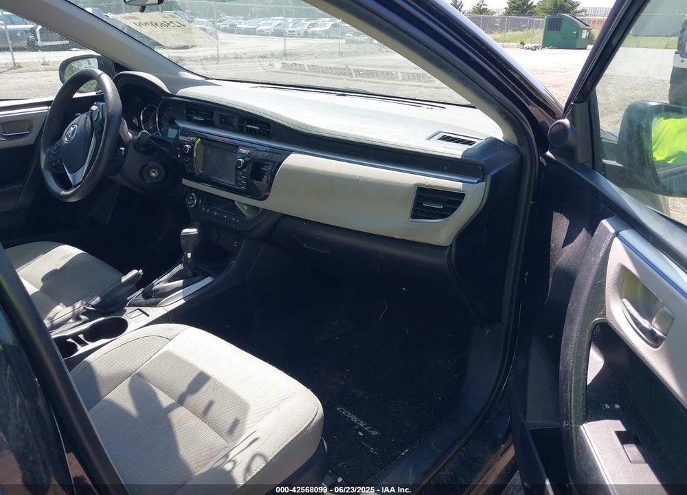 2015 TOYOTA COROLLA LE VIN: 2T1BURHE1FC245888