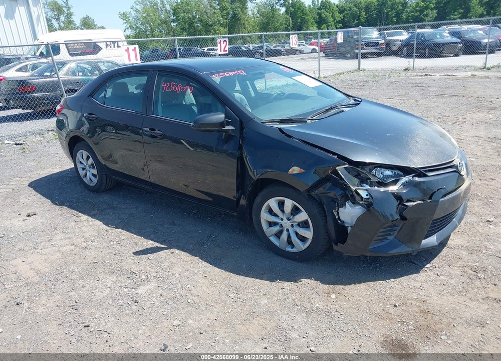 2015 TOYOTA COROLLA LE VIN: 2T1BURHE1FC245888