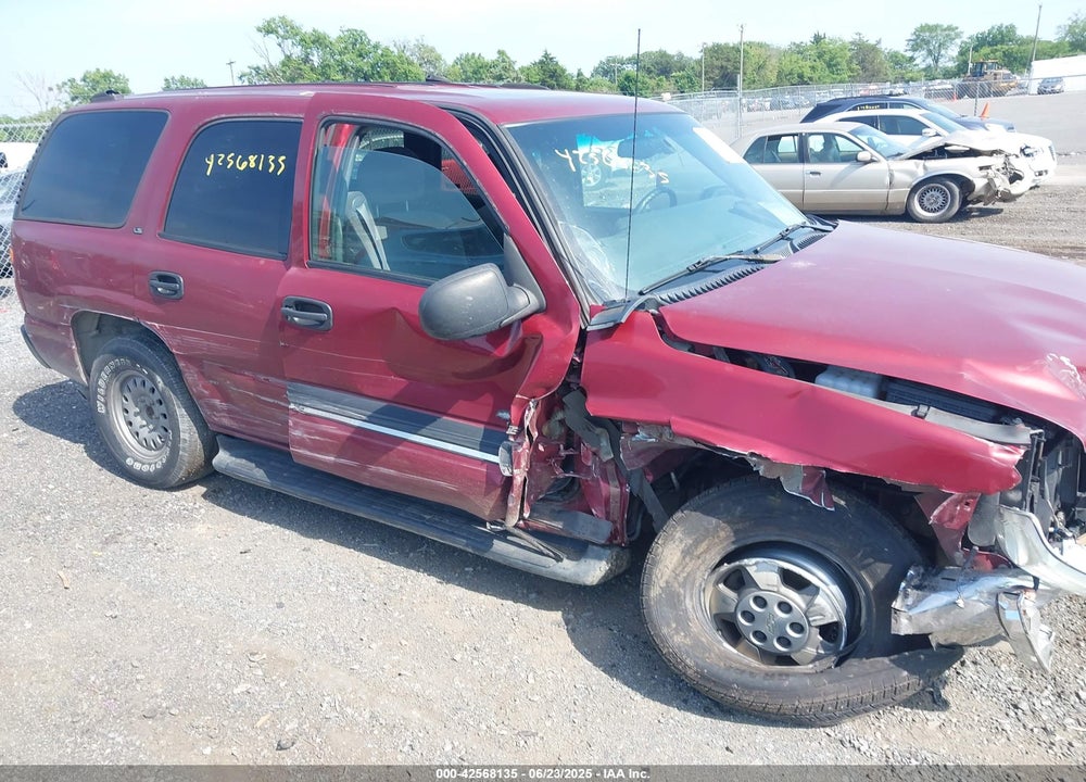 2001 CHEVROLET TAHOE LS VIN: 1GNEK13T21J295102