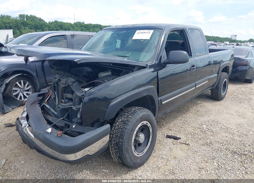 2004 CHEVROLET SILVERADO 1500 LS VIN: 2GCEK19V141191040