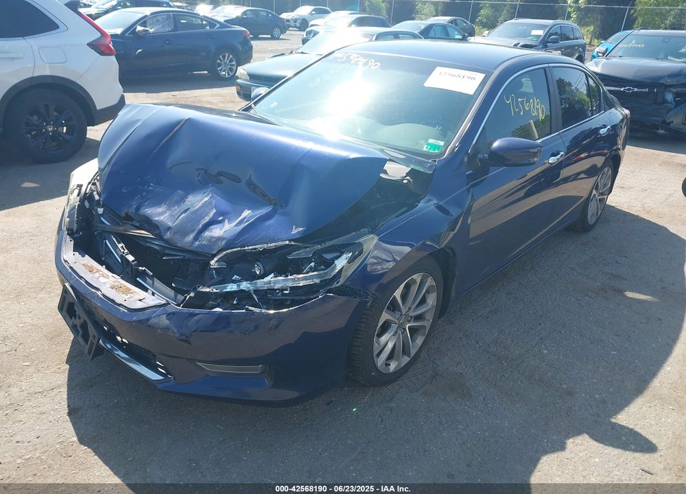 2013 HONDA ACCORD SPORT VIN: 1HGCR2F5XDA005449