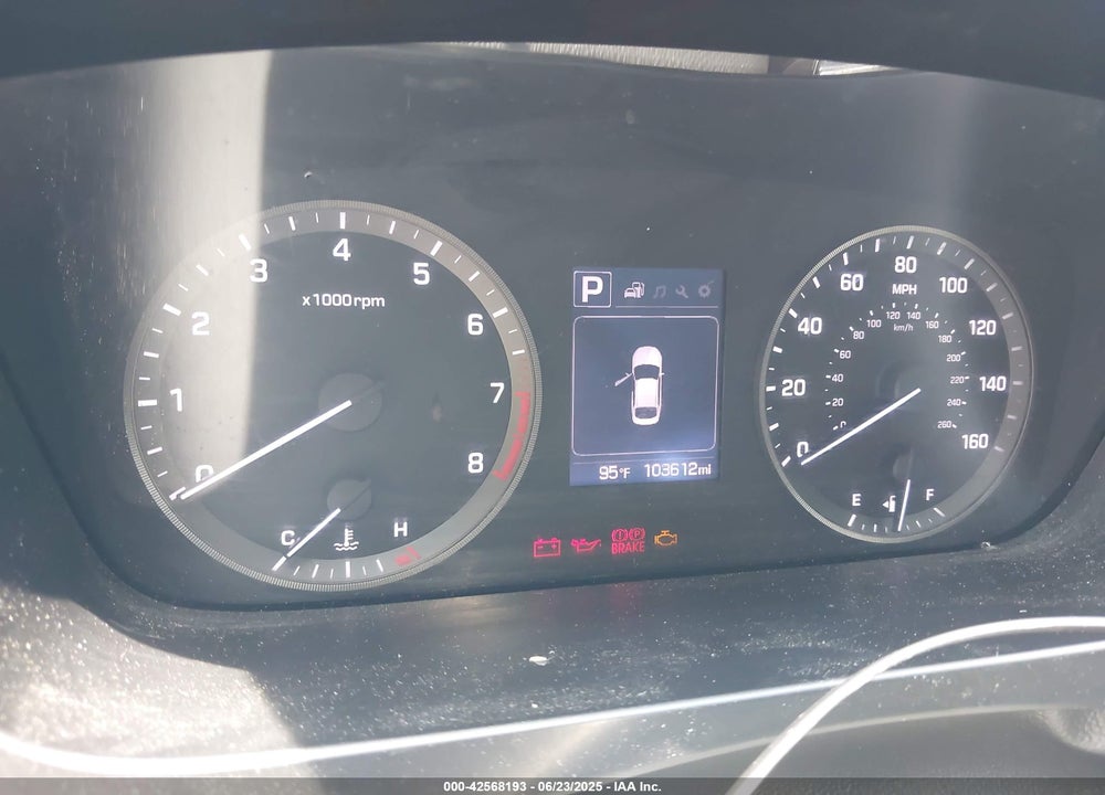 2016 HYUNDAI SONATA VIN: 5NPE24AF0GH395112