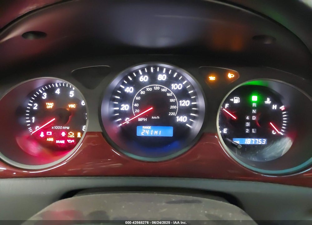 2003 LEXUS ES 300 VIN: JTHBF30G536006284