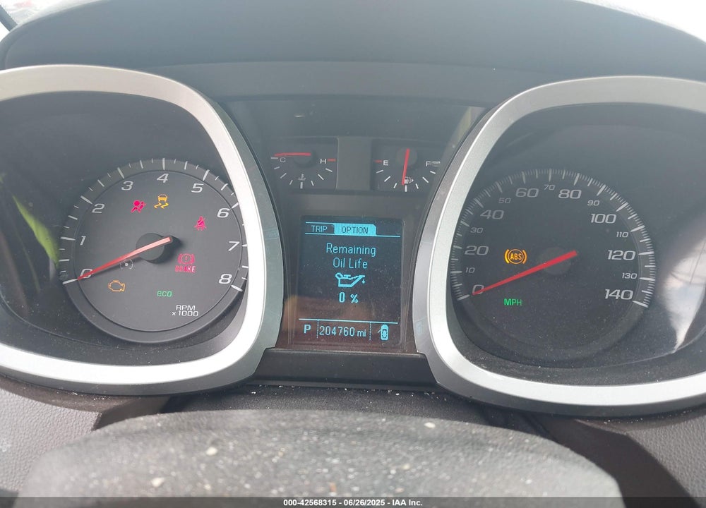 2014 CHEVROLET EQUINOX 2LT VIN: 1GNALCEK6EZ135632