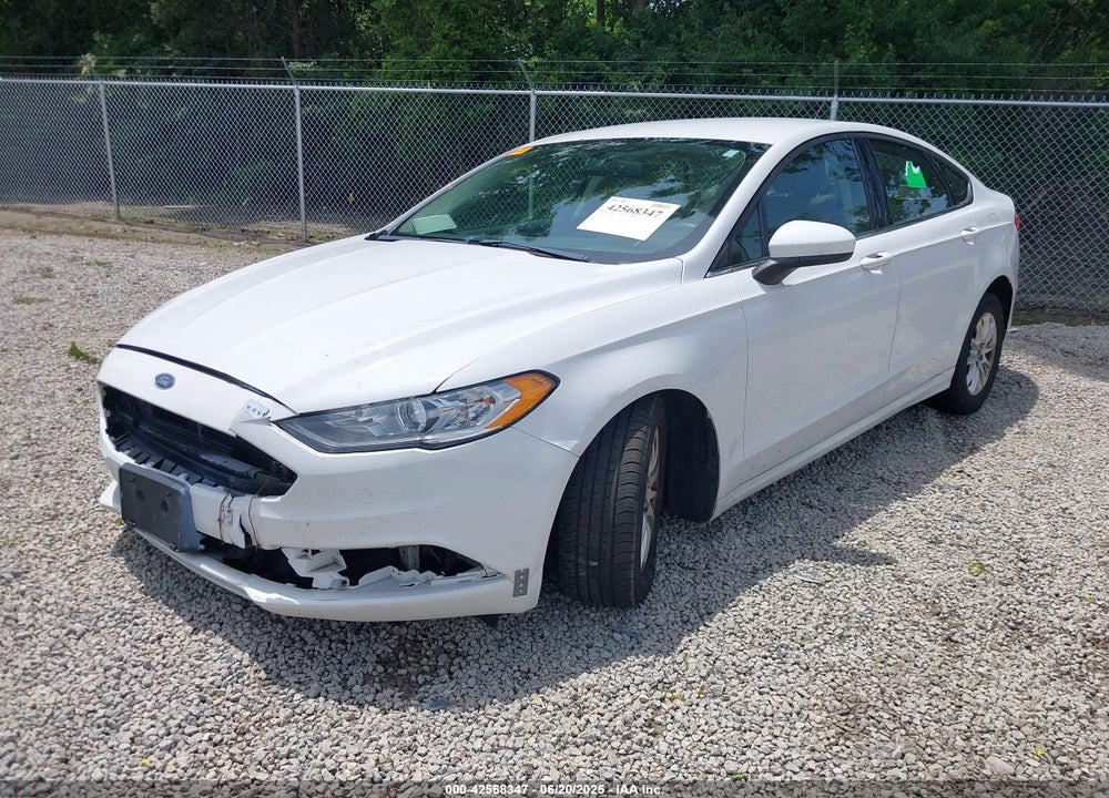 2017 FORD FUSION VIN: 3FA6P0G71HR143808