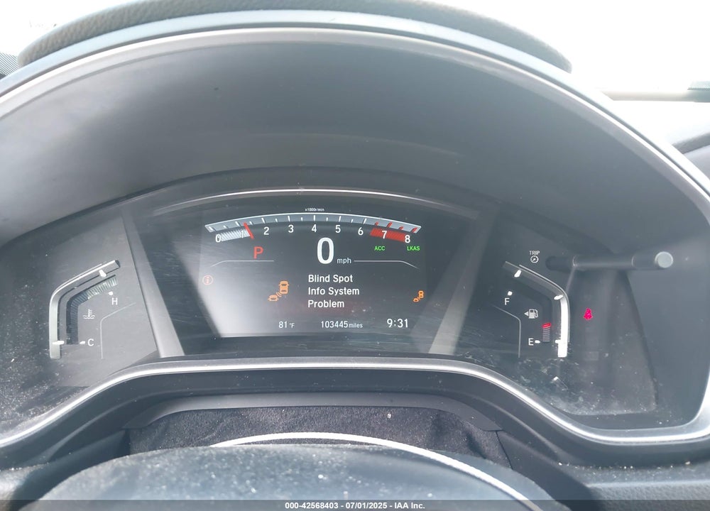 2018 HONDA CR-V VIN: 7FARW1H88JE017853