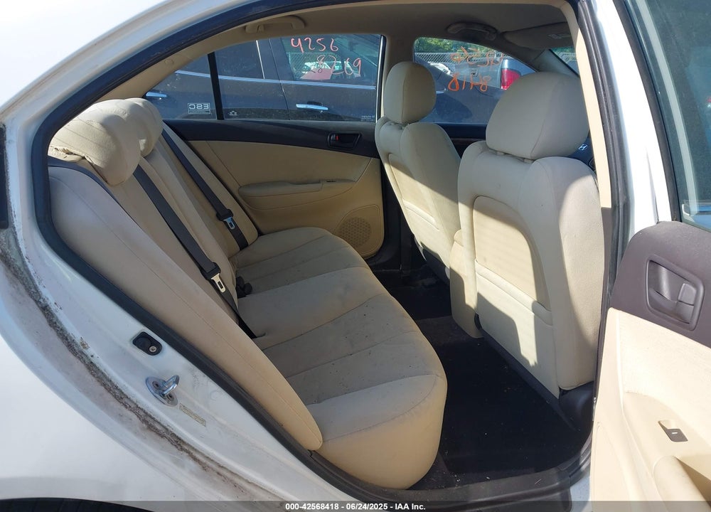 2009 HYUNDAI SONATA VIN: 5NPET46C39H416436
