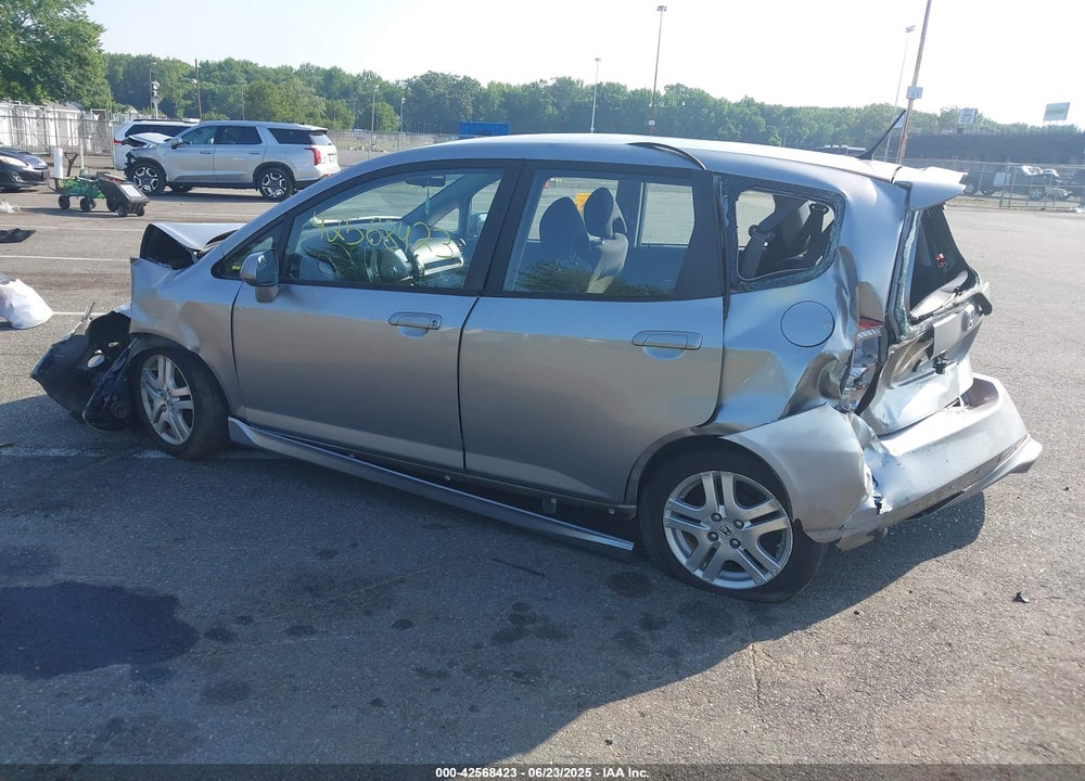 2008 HONDA FIT SPORT VIN: JHMGD38658S053028