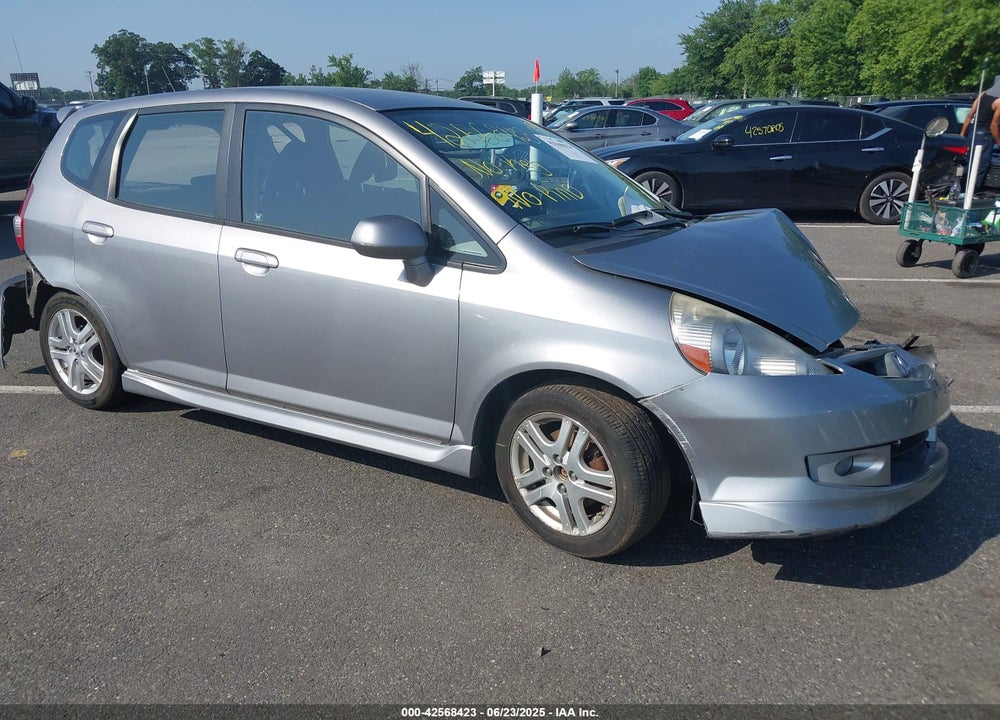 2008 HONDA FIT SPORT VIN: JHMGD38658S053028