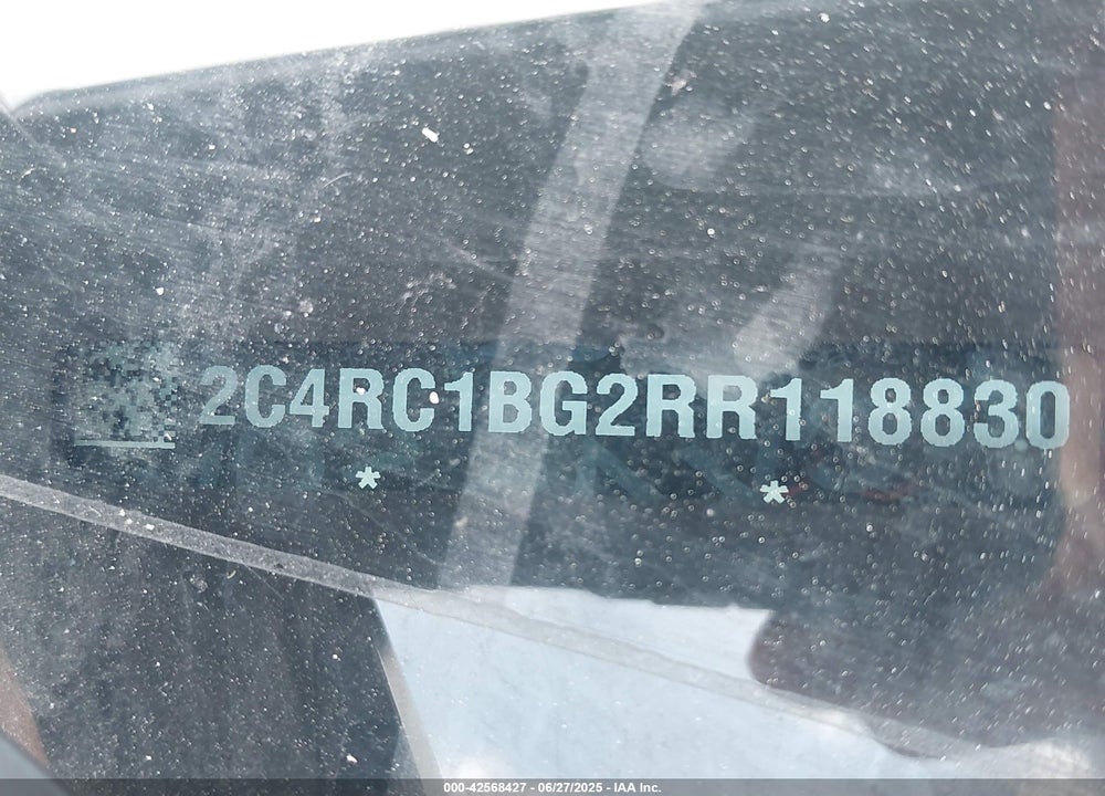 2024 CHRYSLER PACIFICA TOURING L VIN: 2C4RC1BG2RR118830