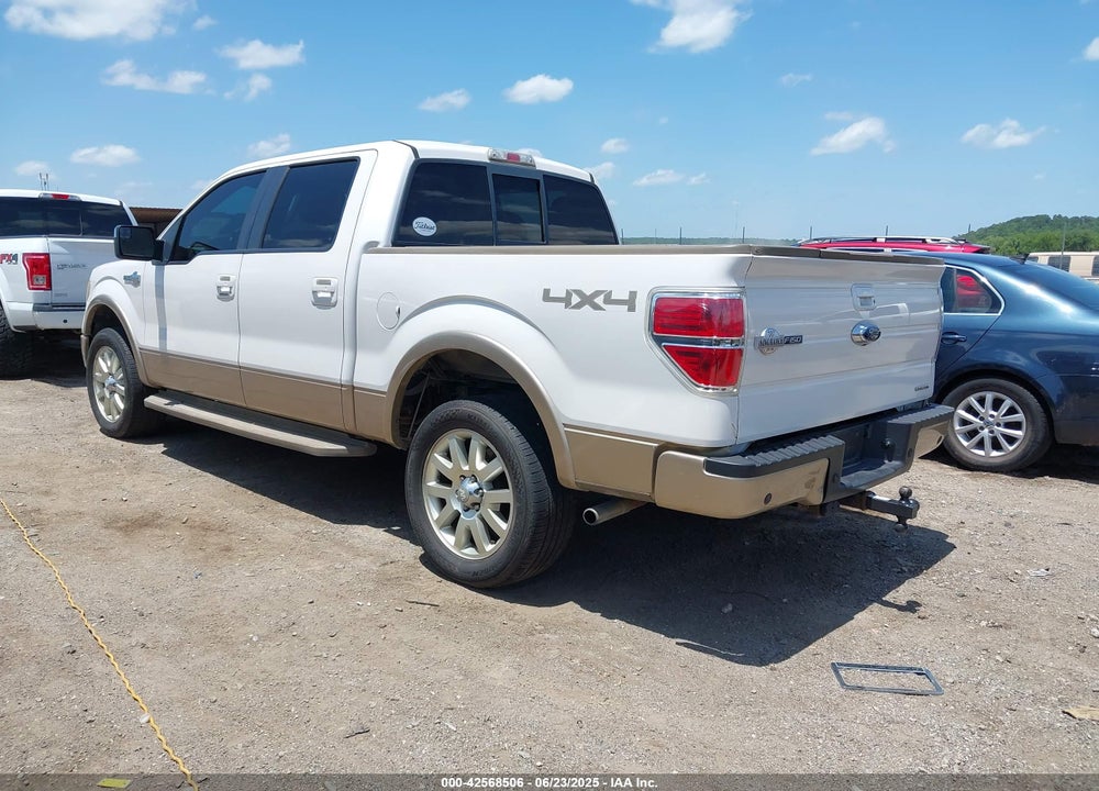 2011 FORD F-150 VIN: 1FTFW1EFXBKD75820