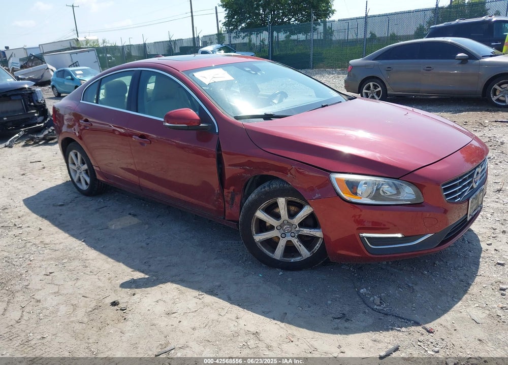 2016 VOLVO S60 T5 DRIVE-E PREMIER VIN: YV126MFK4G2399463