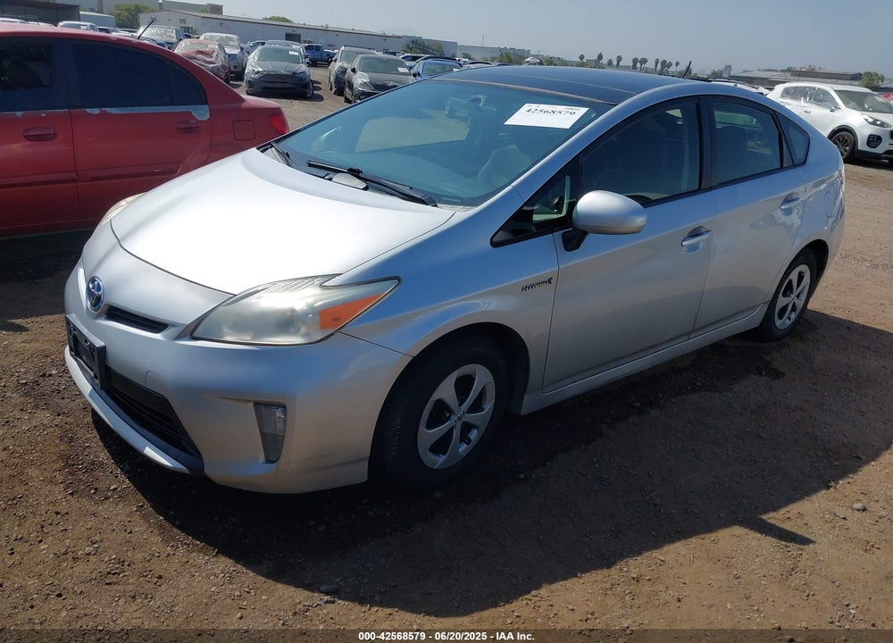 2012 TOYOTA PRIUS THREE VIN: JTDKN3DU3C5438463