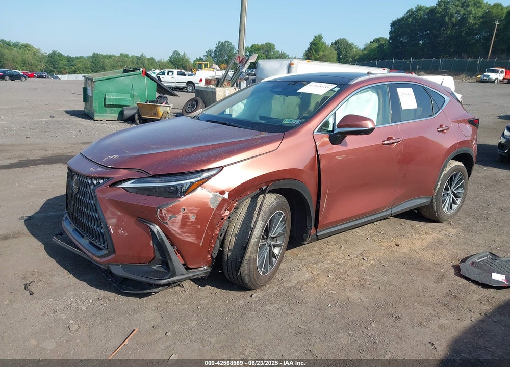 2025 LEXUS NX350H VIN: 2T2HKCEZ6SC041792