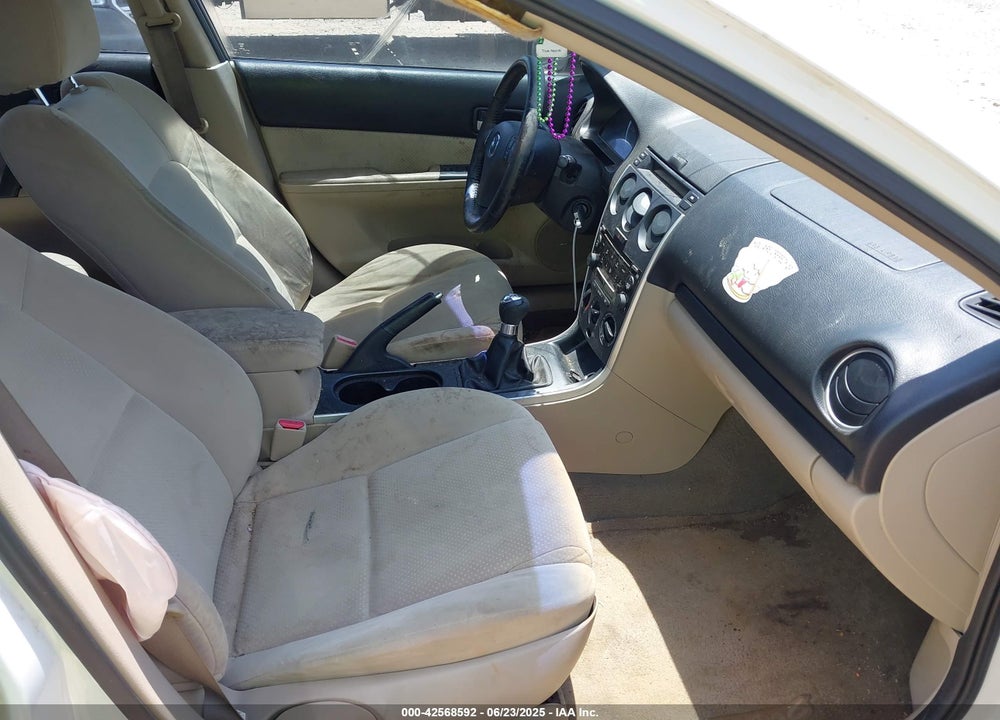 2006 MAZDA 6 I SPORT VIN: 1YVHP80CX65M11791