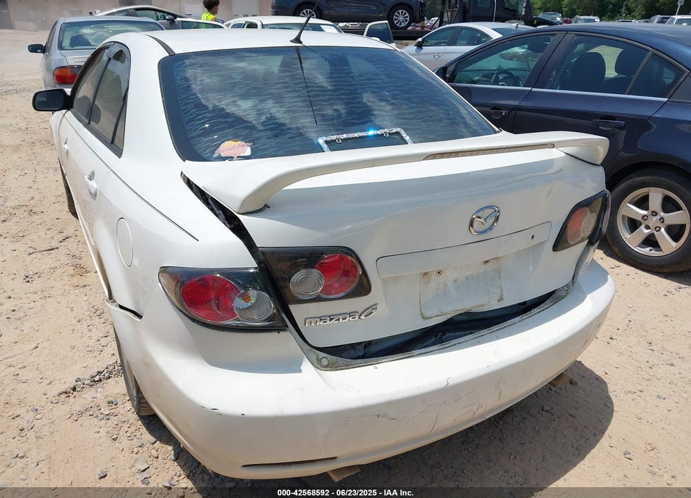 2006 MAZDA 6 I SPORT VIN: 1YVHP80CX65M11791
