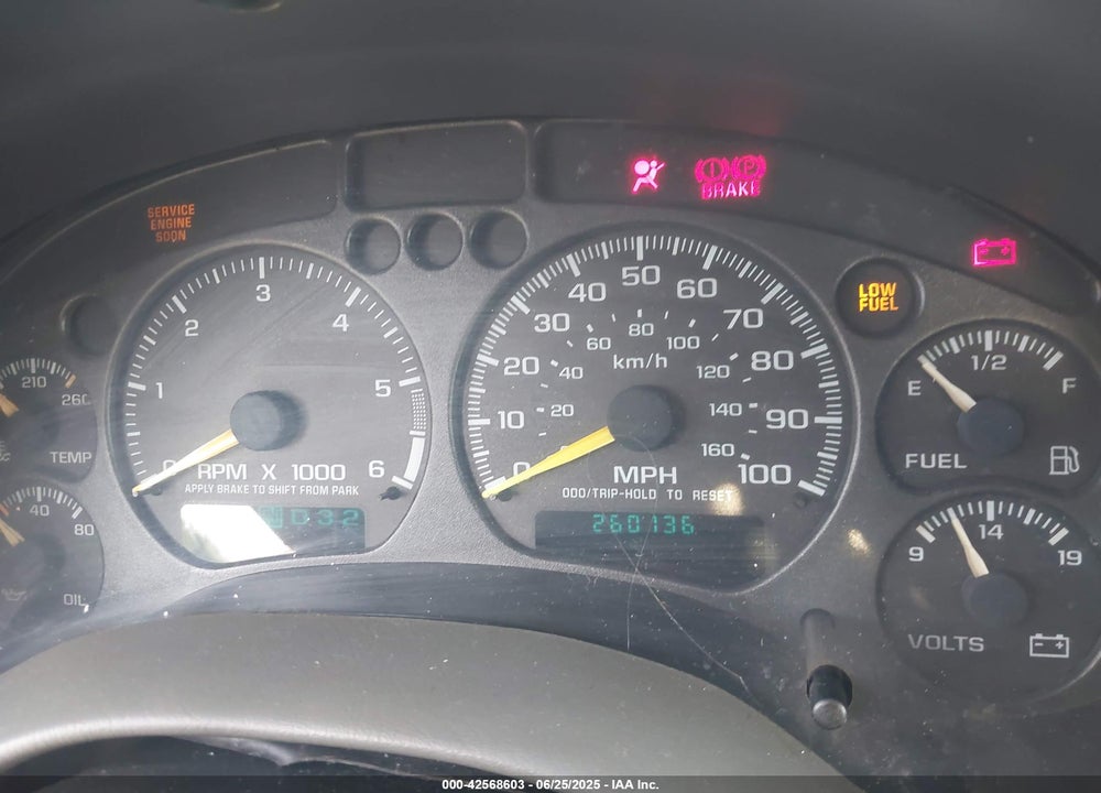 2000 CHEVROLET S-10 LS VIN: 1GCCS19WXY8254915
