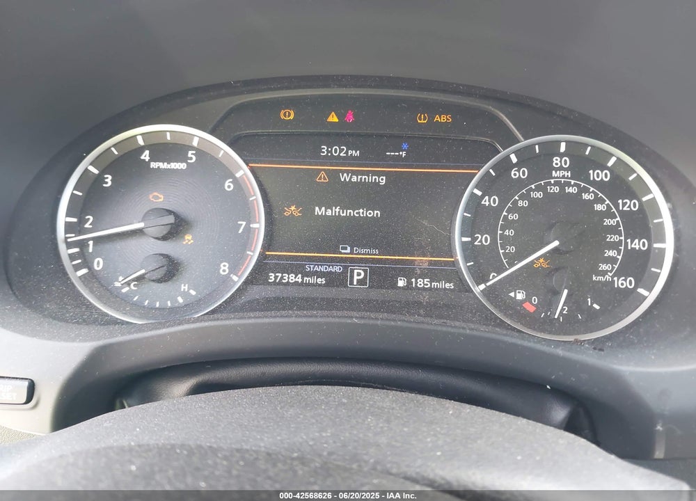 2019 INFINITI QX50 ESSENTIAL VIN: 3PCAJ5M3XKF111873