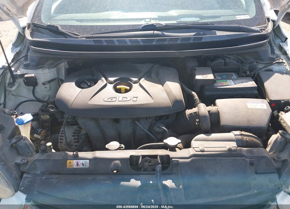 2014 HYUNDAI ELANTRA VIN: KMHDH6AH9EU024200
