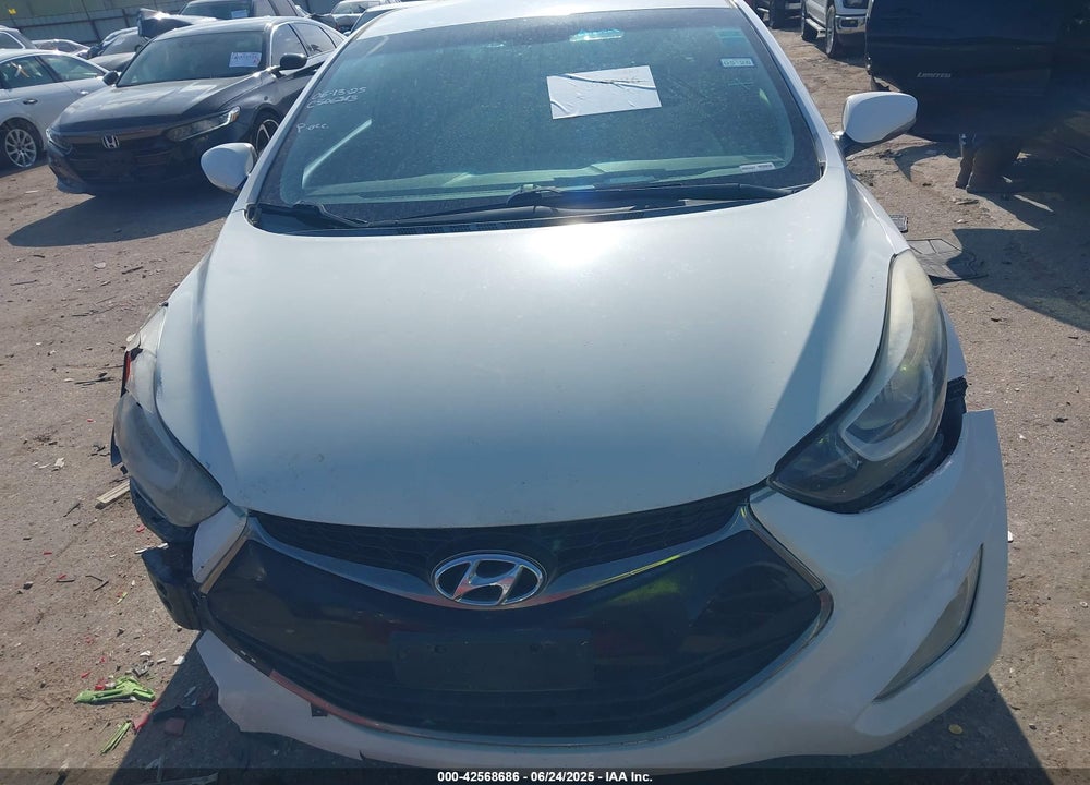 2014 HYUNDAI ELANTRA VIN: KMHDH6AH9EU024200