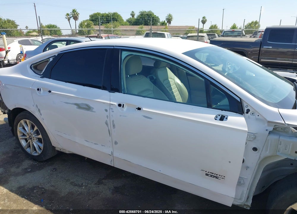 2017 FORD FUSION VIN: 3FA6P0PU7HR277180