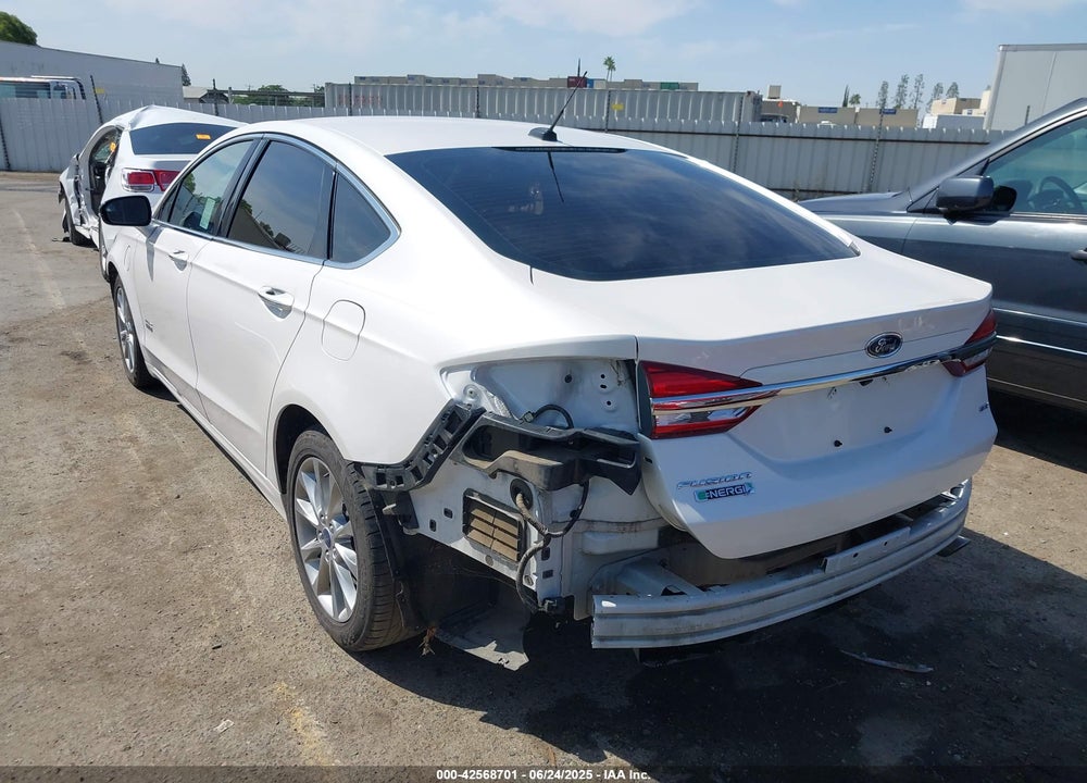 2017 FORD FUSION VIN: 3FA6P0PU7HR277180