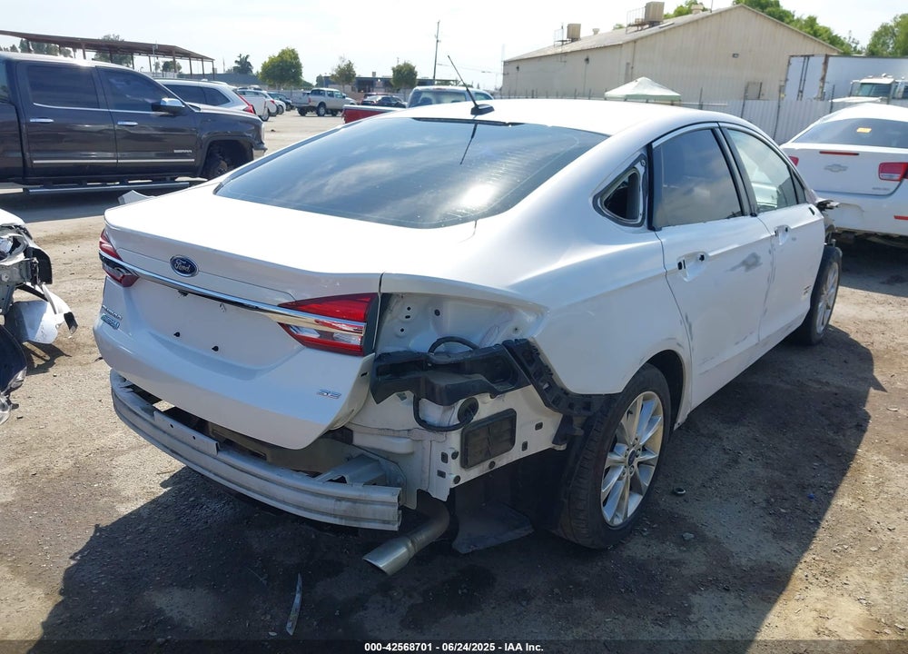 2017 FORD FUSION VIN: 3FA6P0PU7HR277180