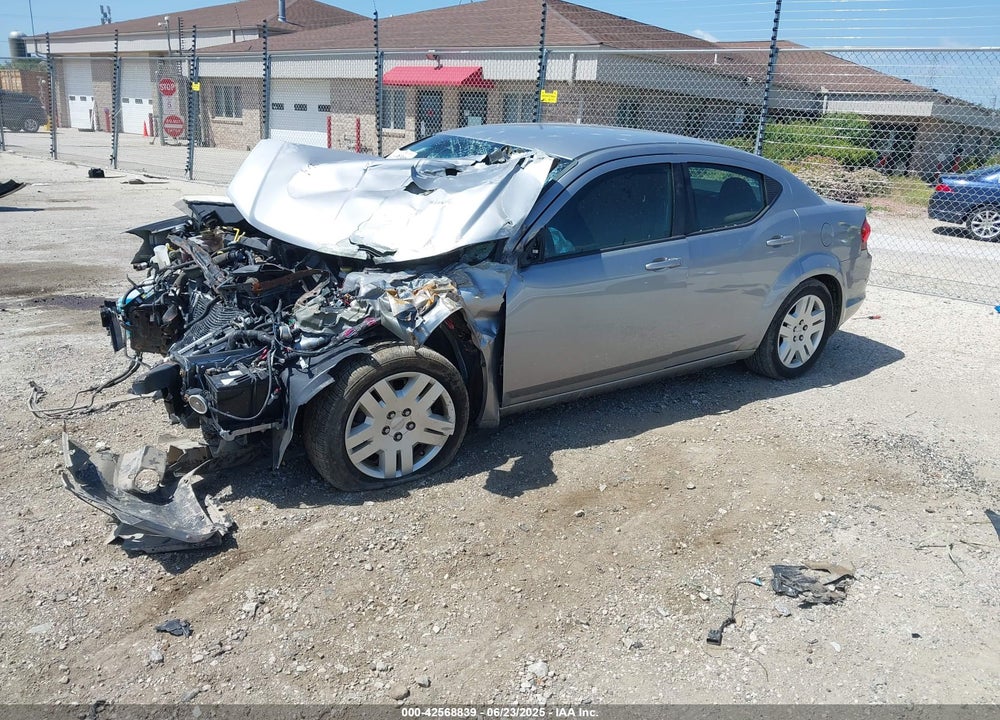 2014 DODGE AVENGER VIN: 1C3CDZAB0EN145897
