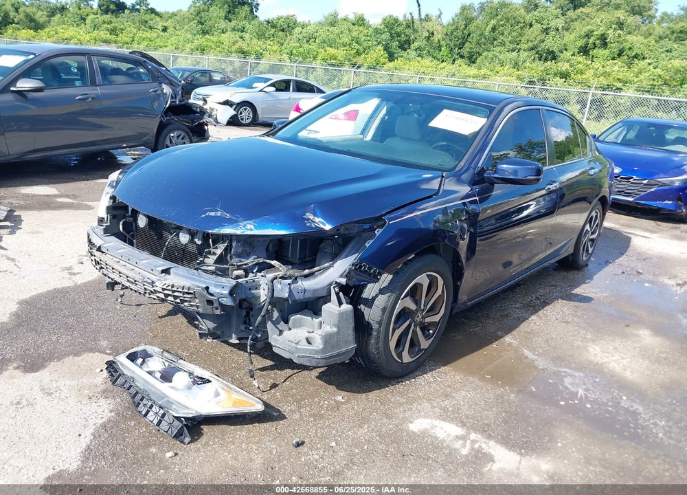 2017 HONDA ACCORD EX-L VIN: 1HGCR2F86HA008283