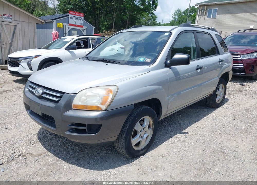 2008 KIA SPORTAGE LX VIN: KNDJF724187540553
