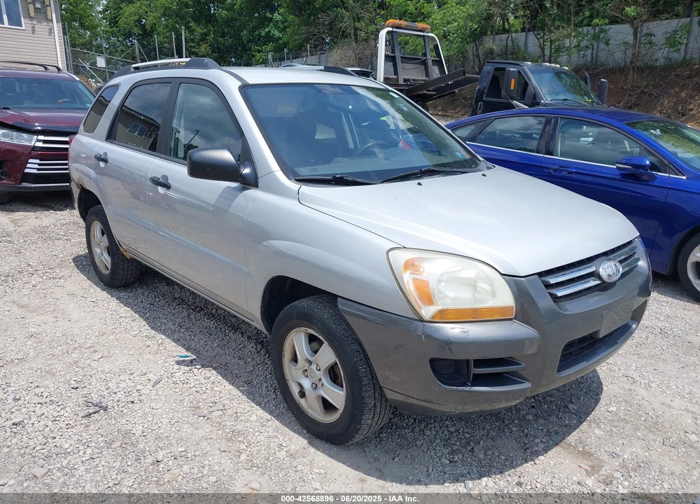 2008 KIA SPORTAGE LX VIN: KNDJF724187540553