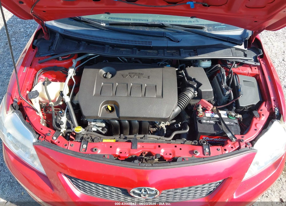 2009 TOYOTA COROLLA VIN: 2T1BU40E99C158775