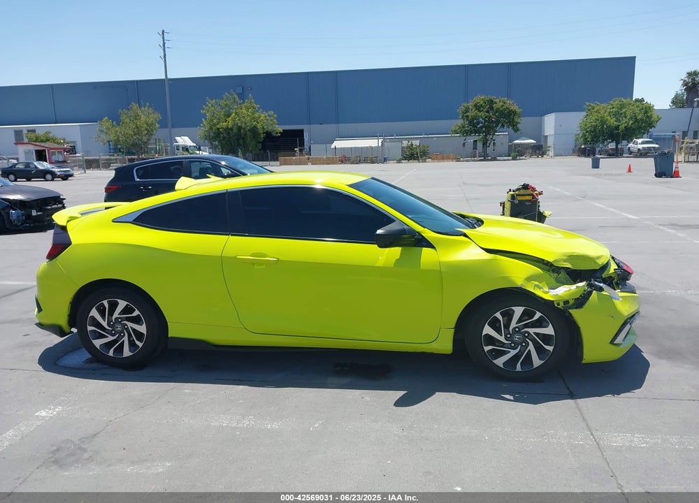 2019 HONDA CIVIC VIN: 2HGFC4B61KH306201