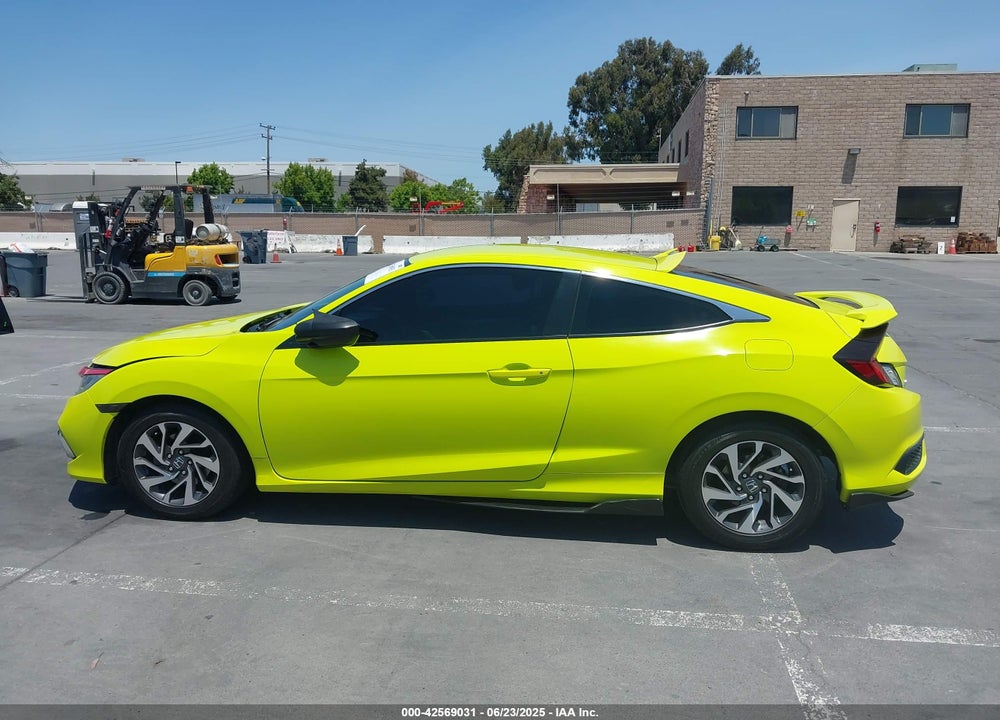 2019 HONDA CIVIC VIN: 2HGFC4B61KH306201