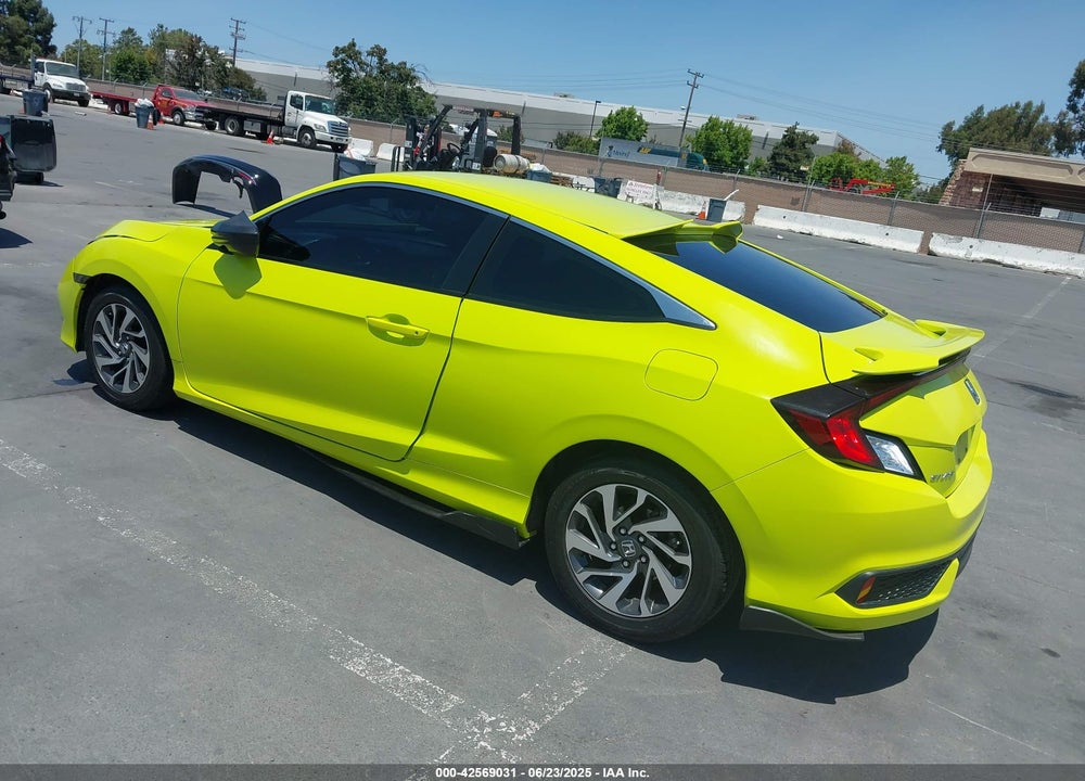 2019 HONDA CIVIC VIN: 2HGFC4B61KH306201