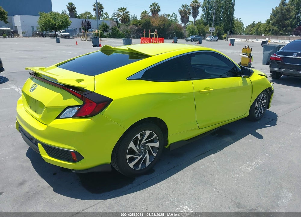 2019 HONDA CIVIC VIN: 2HGFC4B61KH306201