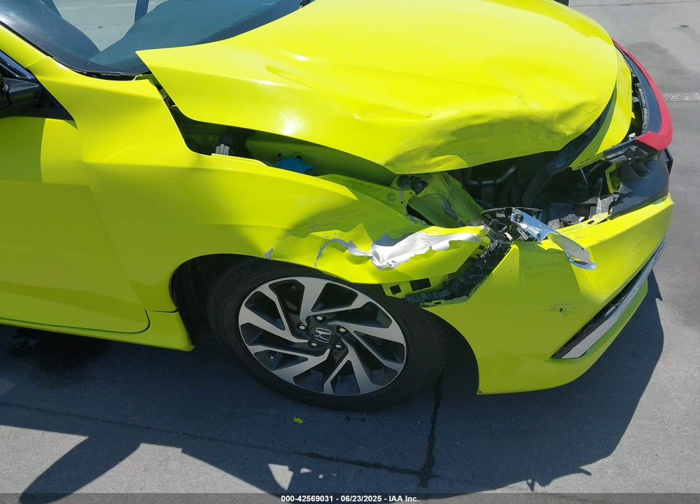 2019 HONDA CIVIC VIN: 2HGFC4B61KH306201