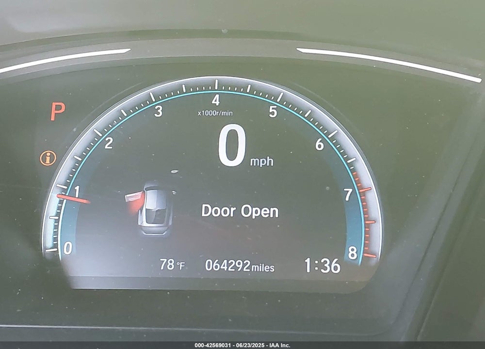 2019 HONDA CIVIC VIN: 2HGFC4B61KH306201