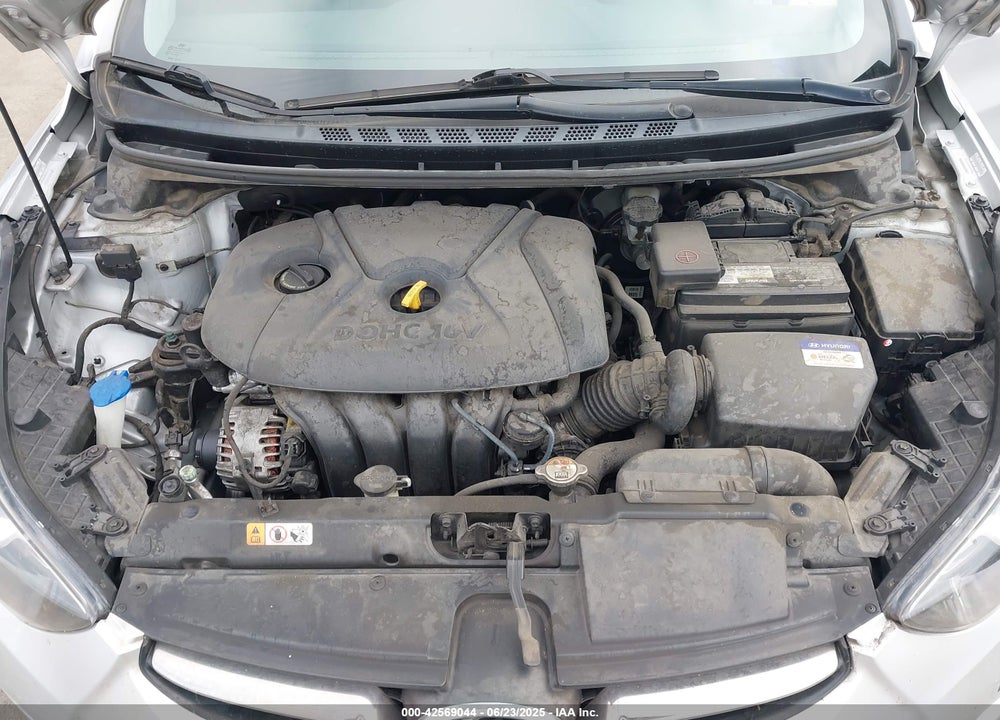 2013 HYUNDAI ELANTRA VIN: KMHDH4AE6DU779474
