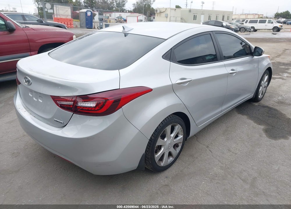 2013 HYUNDAI ELANTRA VIN: KMHDH4AE6DU779474