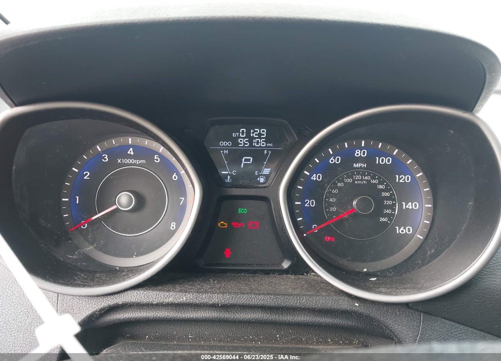 2013 HYUNDAI ELANTRA VIN: KMHDH4AE6DU779474