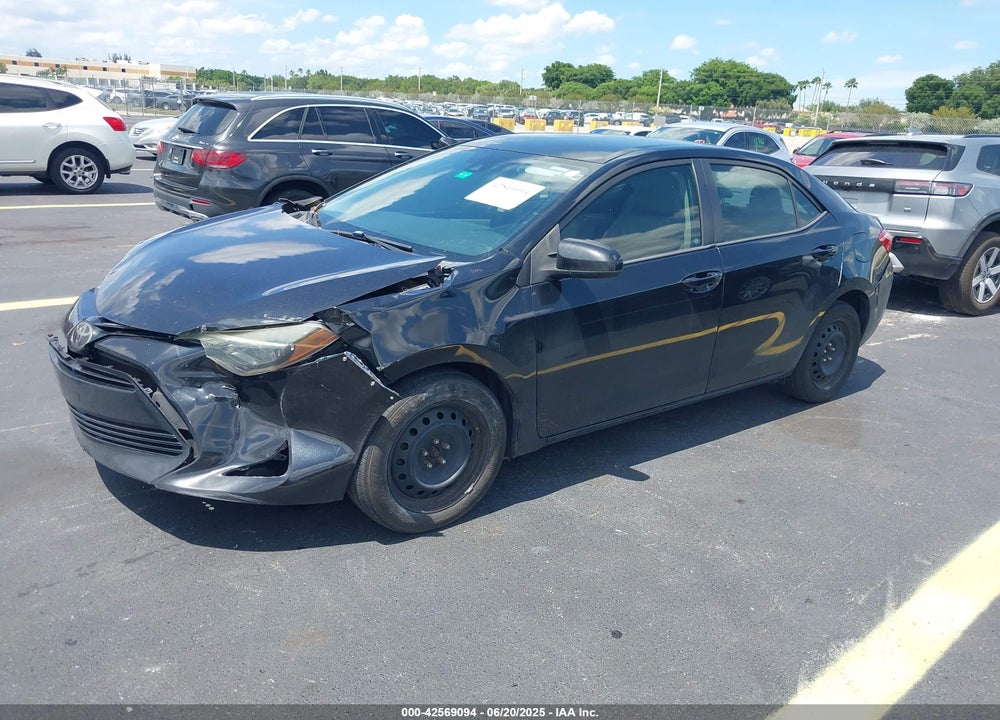 2017 TOYOTA COROLLA VIN: 5YFBURHE3HP709265