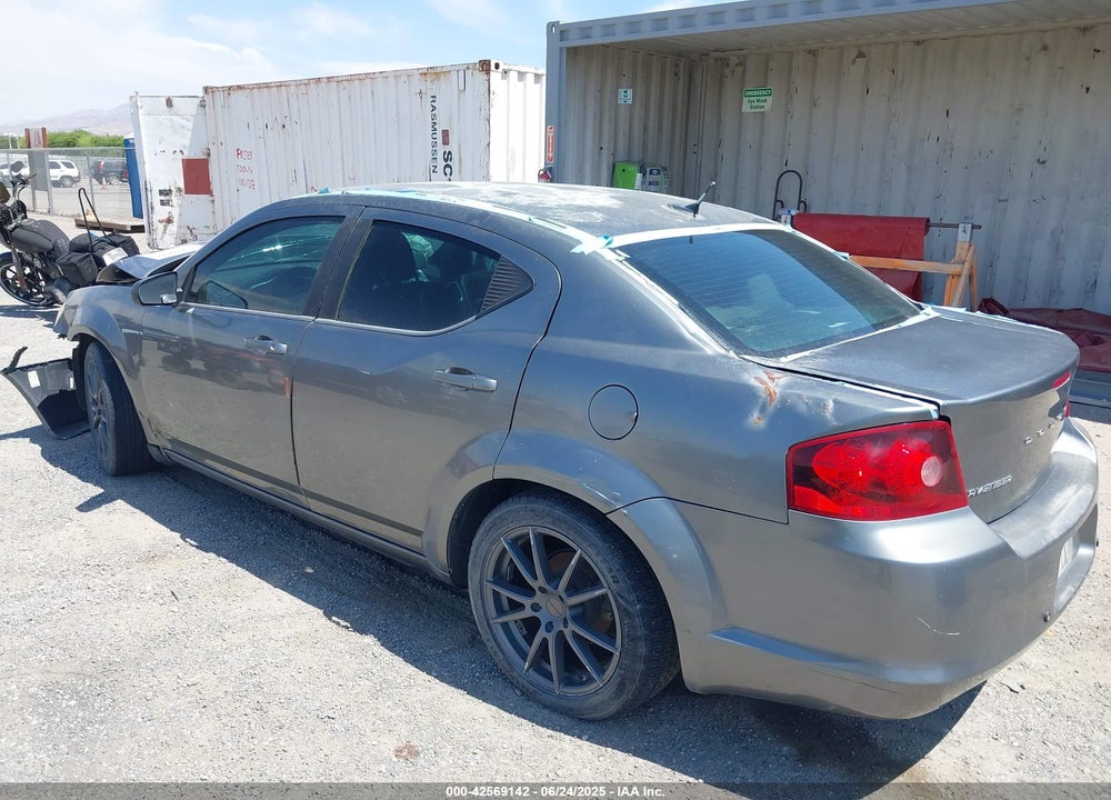 2012 DODGE AVENGER SE VIN: 1C3CDZAB1CN158509