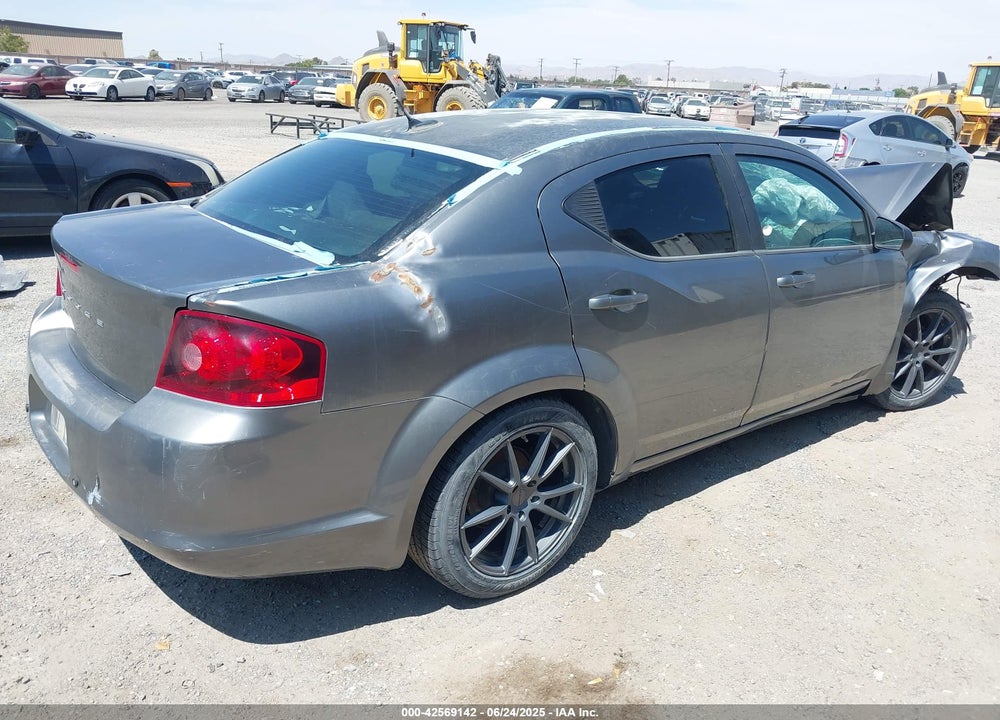 2012 DODGE AVENGER SE VIN: 1C3CDZAB1CN158509