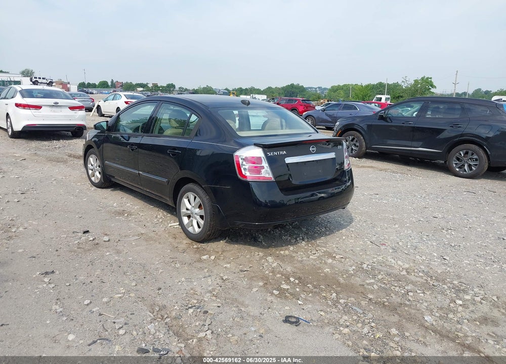 2011 NISSAN SENTRA VIN: 3N1AB6AP0BL657953