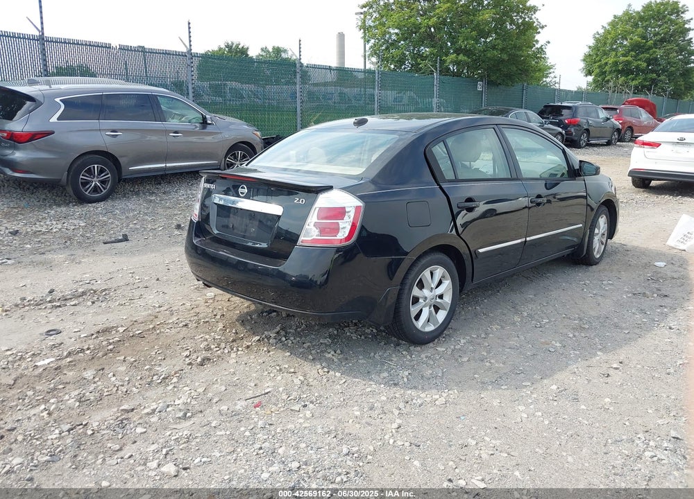 2011 NISSAN SENTRA VIN: 3N1AB6AP0BL657953