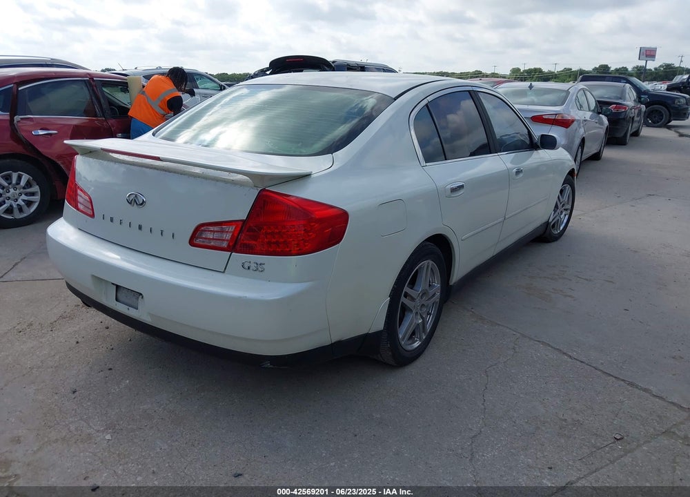 2004 INFINITI G35 VIN: JNKCV51E54M613833