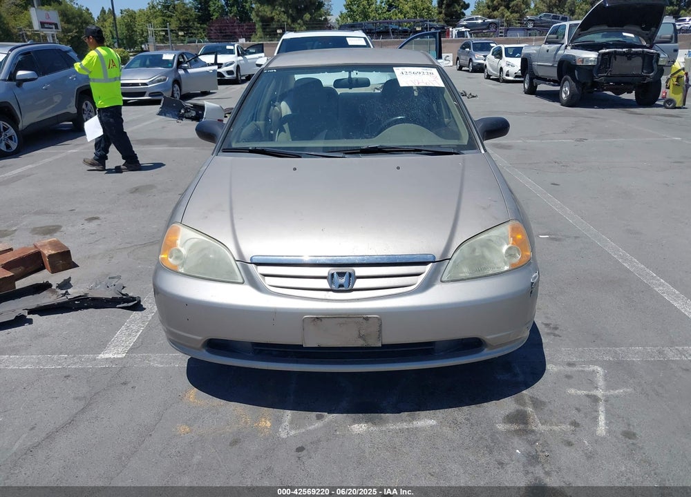 2002 HONDA CIVIC LX VIN: 2HGES15552H559456